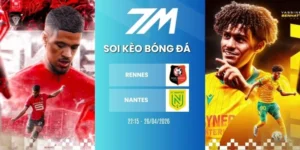 Tỷ lệ kèo Rennes vs Nantes hôm nay ngày 26/04/2026 - Ligue 1